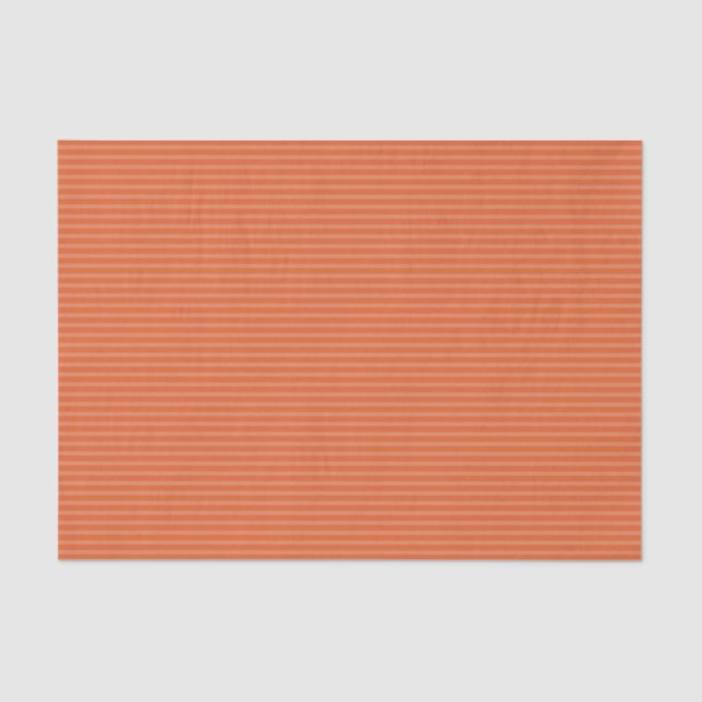 Papier Mousseline Pinstripes orange (Recto)
