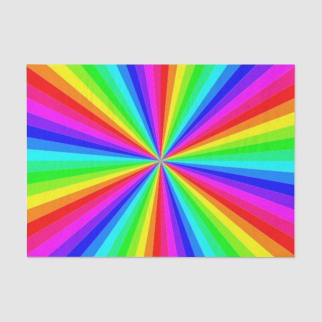 PAPIER MOUSSELINE PINWHEEL RAINBOUR (Recto)