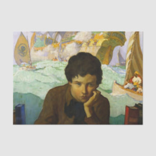 Papier Mousseline « Pirate Dreams » de NC Wyeth