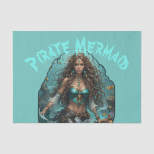 Papier Mousseline Pirate Mermaid Lady Thunder_Cove