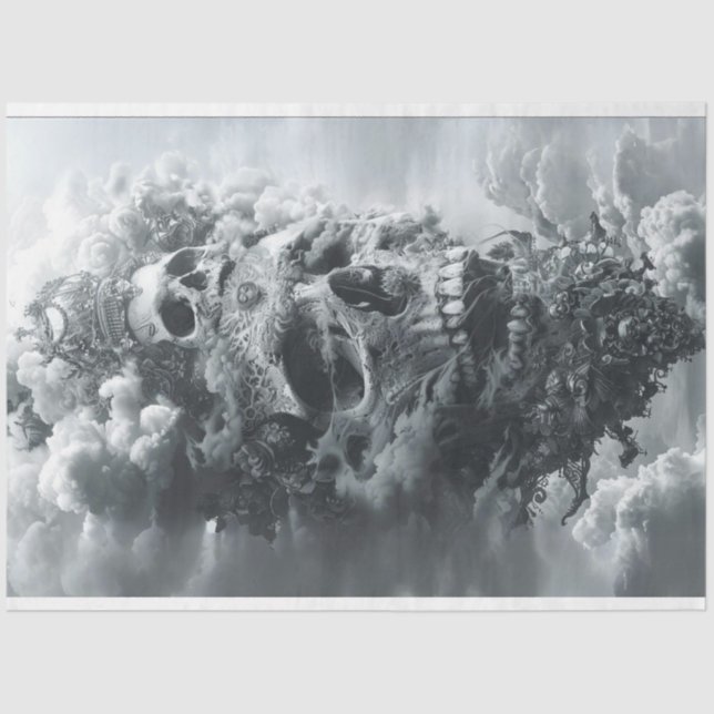 Papier Mousseline Pirate World Decoupage (Recto)