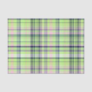 Papier Mousseline Pistachio Pink Navy Wht Preppy