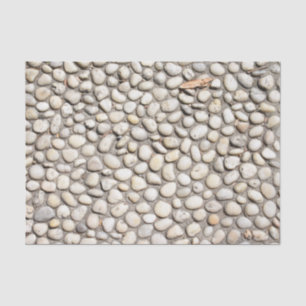 Papier Mousseline Piste de galets en pierre Promenade Sidewalk Rocks
