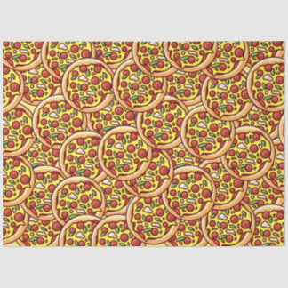 Papier Mousseline Pizza