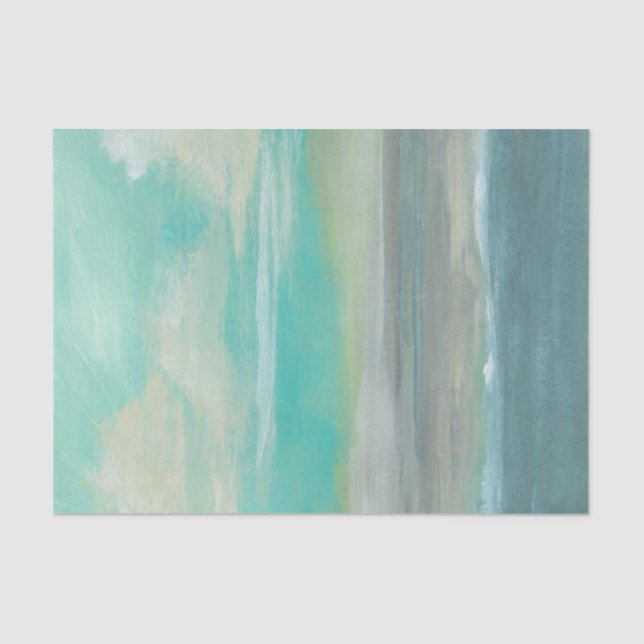 Papier Mousseline Plage I de plaine (Recto)