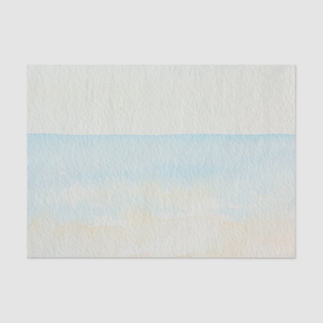 Papier Mousseline Plage tropicale (Recto)