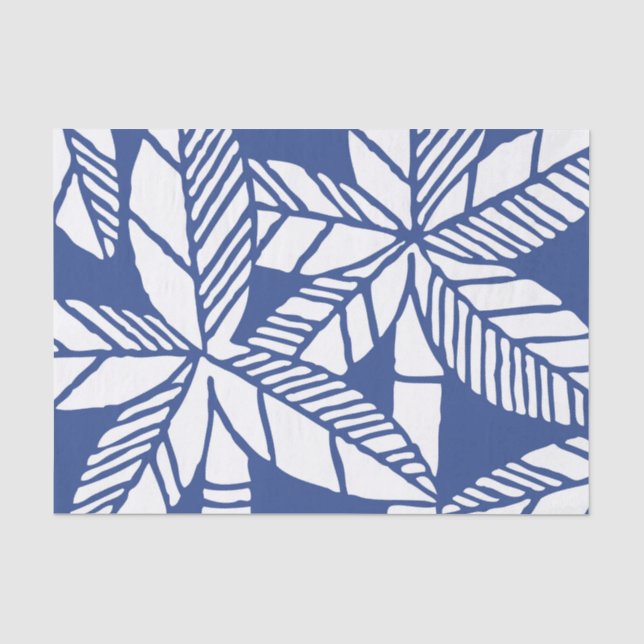Papier Mousseline Plage tropicale de Palm Tree (Recto)