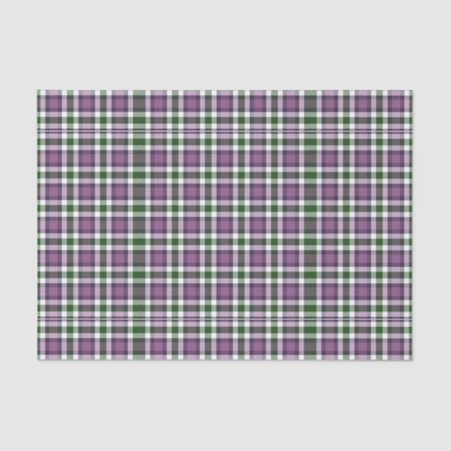 Papier Mousseline Plaid (Recto)