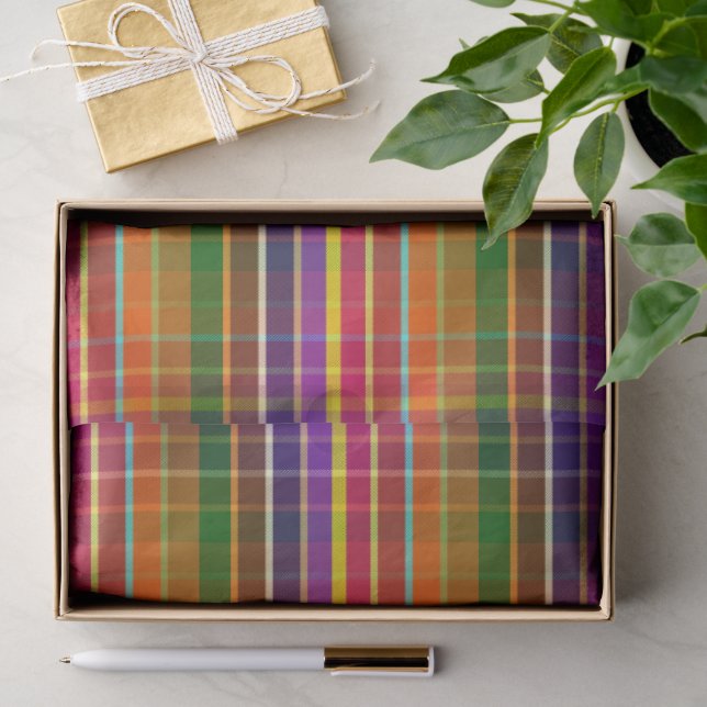 Papier Mousseline Plaid à bourdonnement SF (Cadeau)