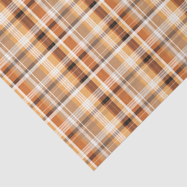 Papier Mousseline Plaid Automne Masculin (Détail)