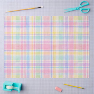Papier Mousseline Plaid Easter Series Design #18