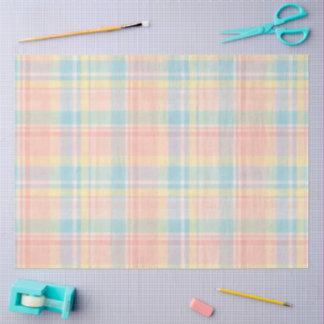 Papier Mousseline Plaid Easter Series Design #19