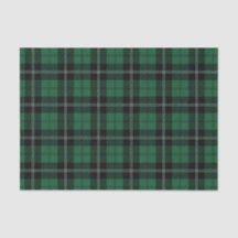 Plaid vert et noir