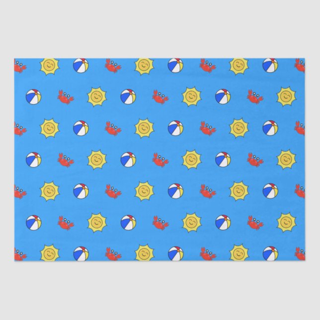 Papier Mousseline Plaisir au soleil (Recto)