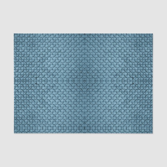 Papier Mousseline Plaque de diamant bleu (Recto)