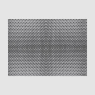 Papier Mousseline Plaque métallique diamant - Argent