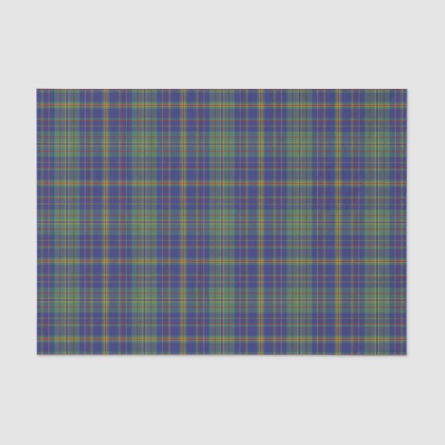 Papier Mousseline Platt Tartan (Recto)