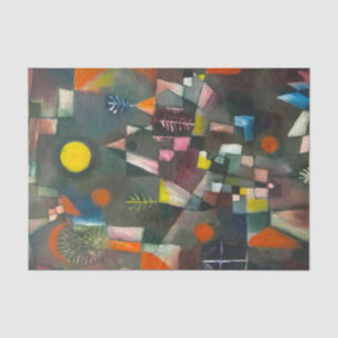Papier Mousseline Pleine lune de Paul Klee, Art Abstrait