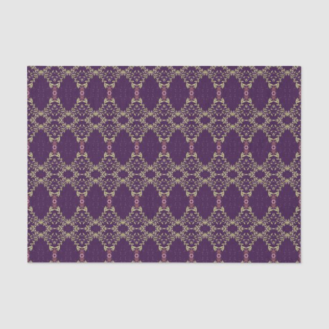 Papier Mousseline Plum foncé violet (Recto)