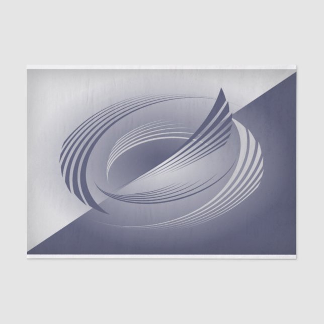 Papier Mousseline Plumes de poule (Recto)