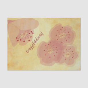 Papier Mousseline Plus de fleursPapier de tissus