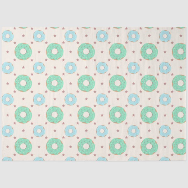 Papier Mousseline Plus de séries de dessins de Donuts 27 (Recto)