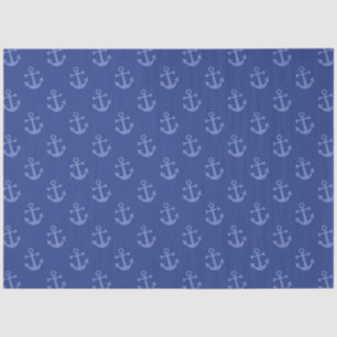Papier Mousseline Plus Red and Navy Nautical Series Design 12