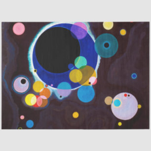 Papier Mousseline Plusieurs cercles, Wassily Kandinsky