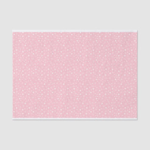 Papier Mousseline Pneus et étoiles roses rétro