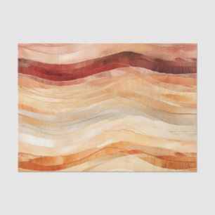 Papier Mousseline Poeach Dusty Cream Waves Birthday