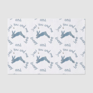 Papier Mousseline Poem Bunny Bee Bunnies Bees Baby Baby 