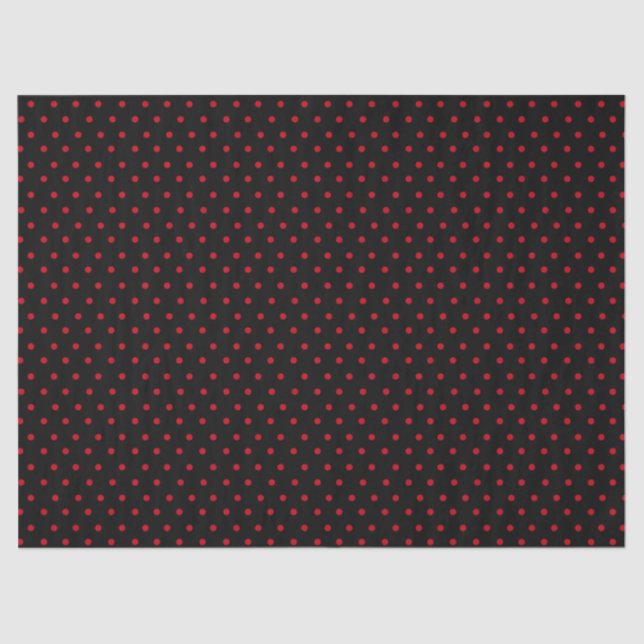 Papier Mousseline Point noir (Recto)