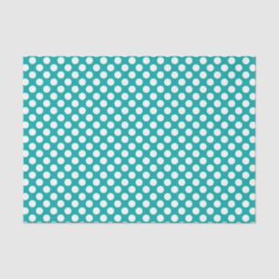 Papier Mousseline Point Polka blanc transparent - arrière - plan per