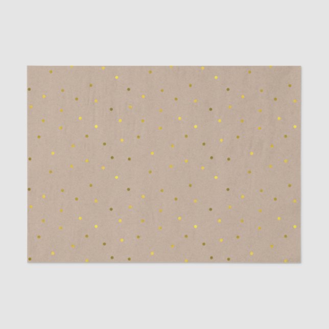 Papier Mousseline Points Confetti amusants (Recto)