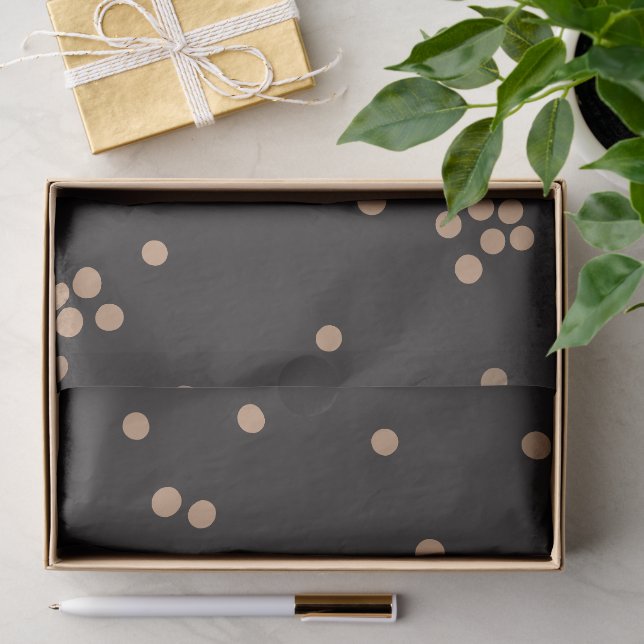 Papier Mousseline Points dansants 2 (Cadeau)