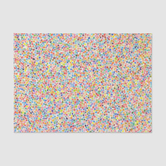Papier Mousseline Points de points Peinture Art Moderne Découpage