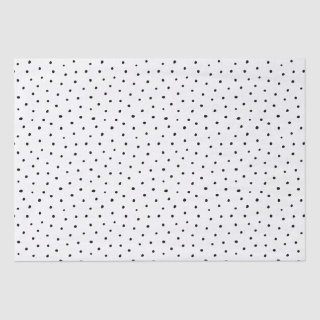 Papier Mousseline Pois (Recto)
