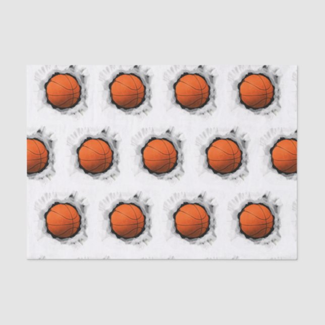 Papier Mousseline Poison de basket-ball (Recto)