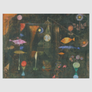 Papier Mousseline Poisson magique - Paul Klee