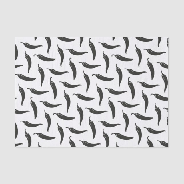 Papier Mousseline Poivrons (Recto)
