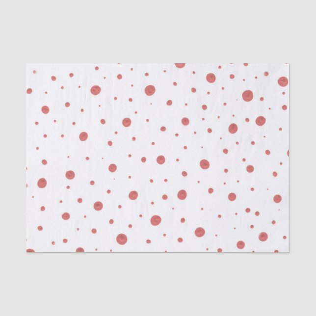 Papier Mousseline Polka-Dot (Recto)