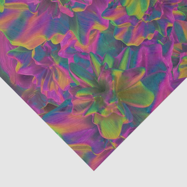 Papier Mousseline polymère tropical : (Détail)