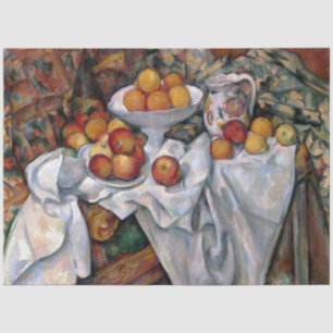 Papier Mousseline Pommes et oranges, Paul Cezanne, 1895-1900