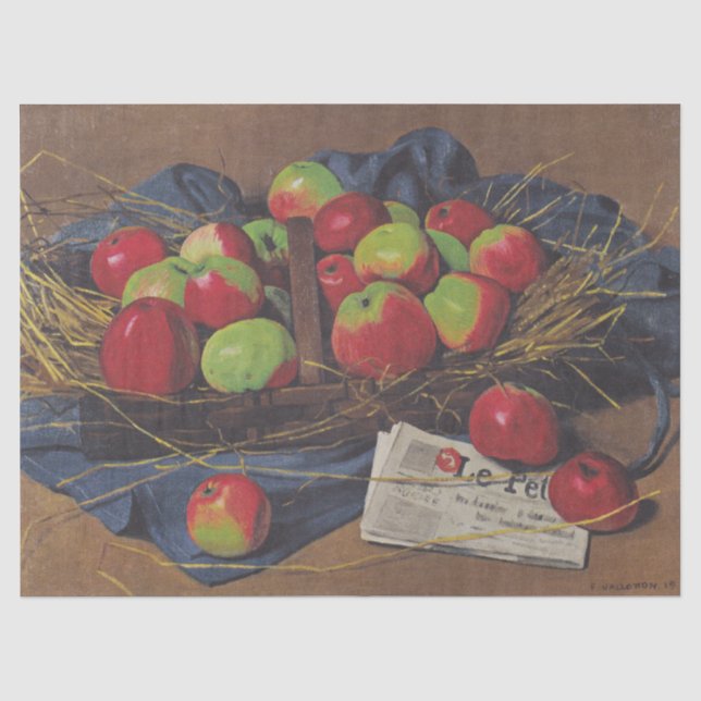 Papier Mousseline Pommes (par Félix Vallotton) (Recto)