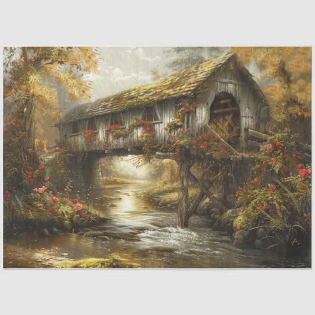 Papier Mousseline Pont piétonnier (Recto)