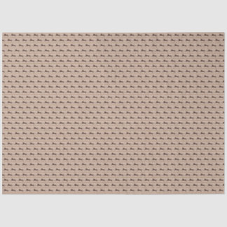 Papier Mousseline Pony sauvage sur Tan Horse Lover