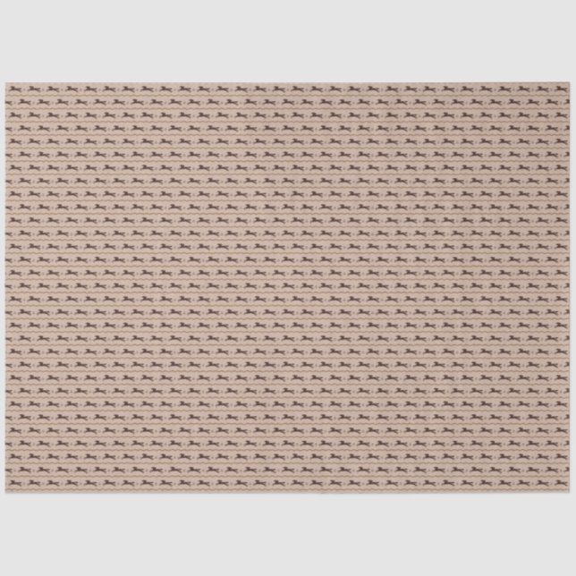 Papier Mousseline Pony sauvage sur Tan Horse Lover (Recto)