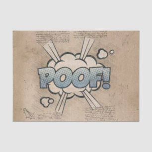 Papier Mousseline POOF ! Vintage Comic Book
