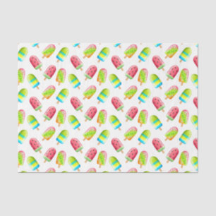 Papier Mousseline Popsicles verts 2