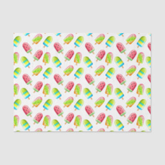 Papier Mousseline Popsicles Verts 2